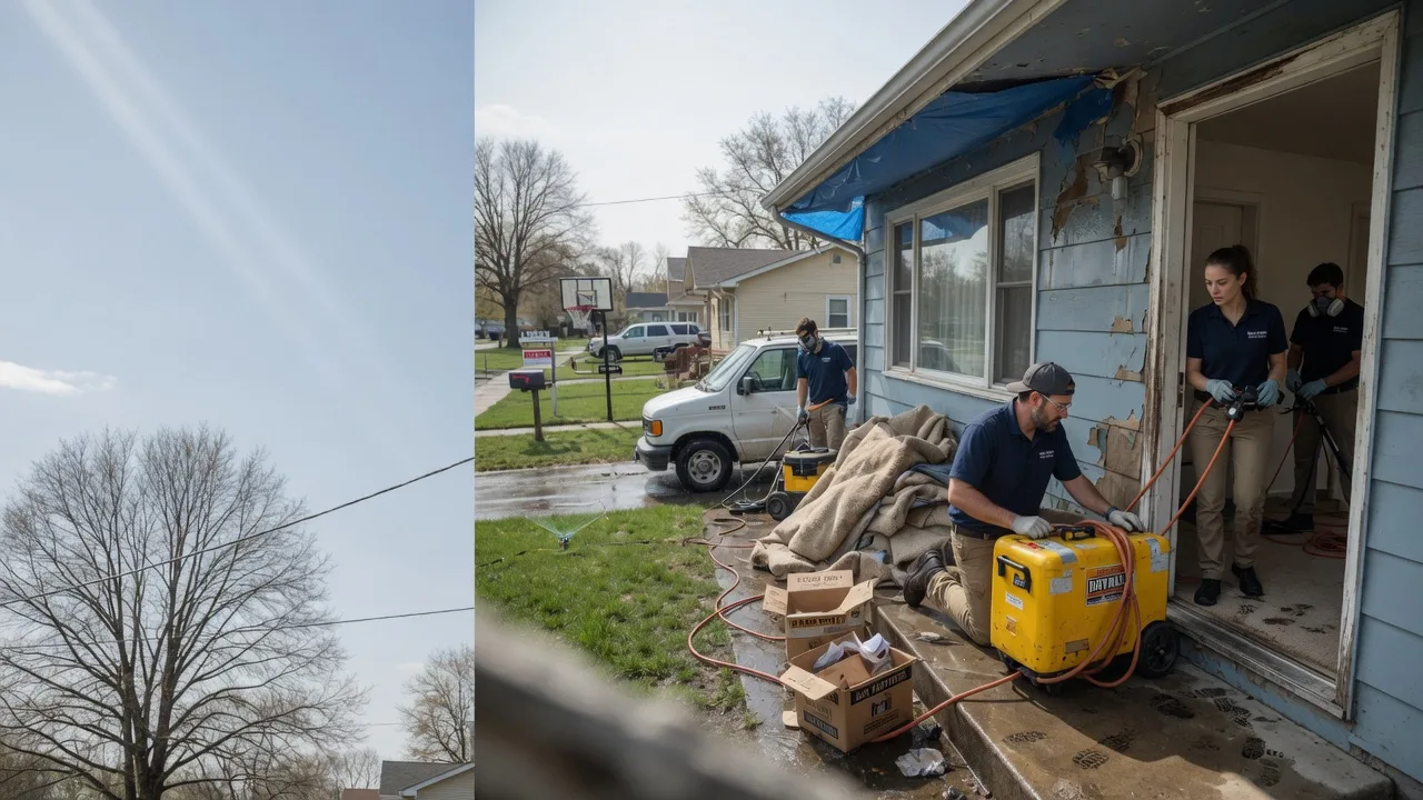Basement Flood Cleanup in Toledo, OR near me